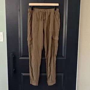 Thread & Supply Olive Green Jogger Cargo Pants
